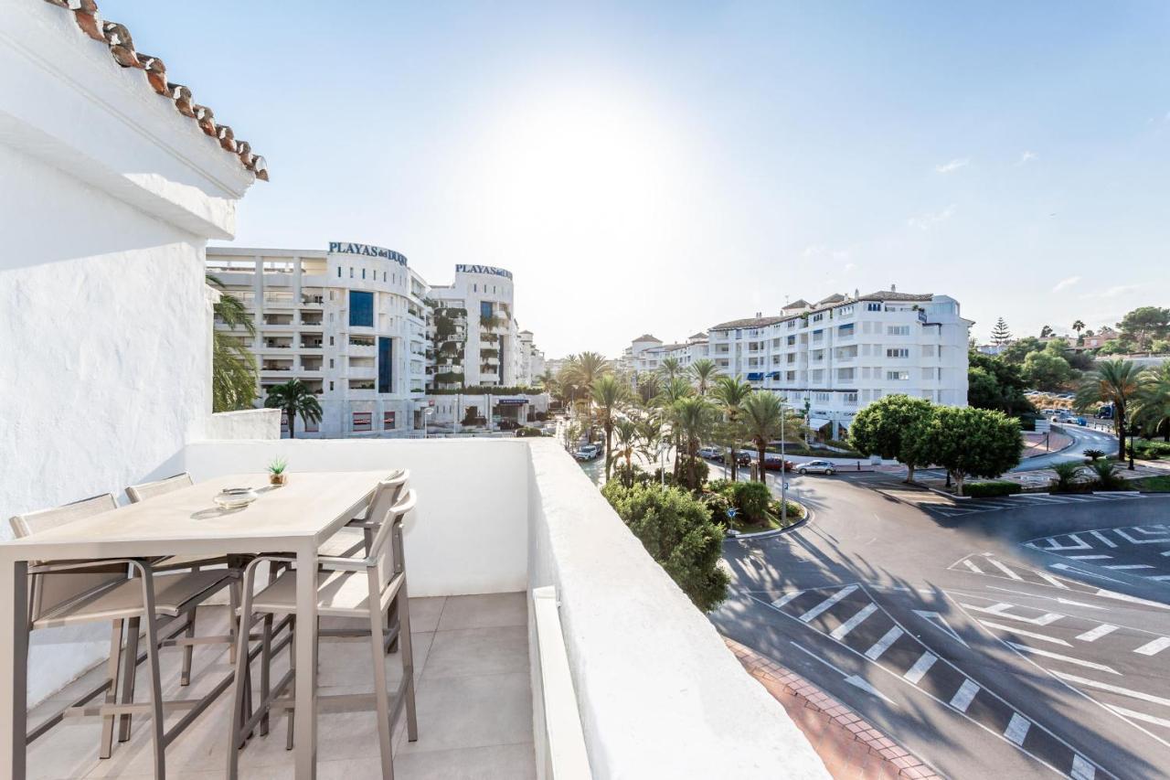 By Riva - Chic, Contemporary Studio In Puerto Banus Gardens 马尔韦利亚 外观 照片