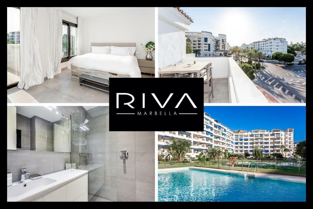By Riva - Chic, Contemporary Studio In Puerto Banus Gardens 马尔韦利亚 外观 照片